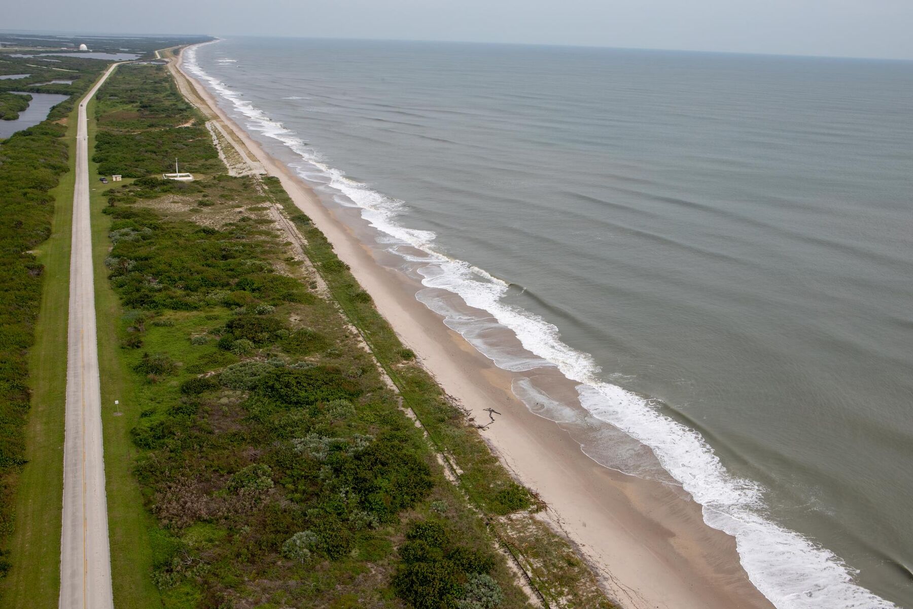 Coastline after Hurricane Dorian, 2019